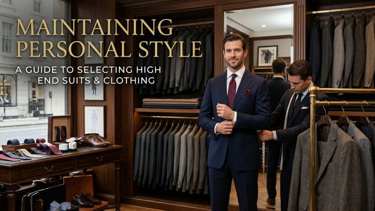 Maintaining Personal Style: A Guide to Selecting High End Suits and Clothing